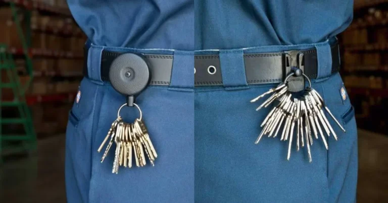 porte clé professionnel à enrouleur